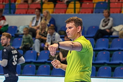 \"Мешков Брест\" выиграл стартовый матч гандбольного чемпионата Беларуси