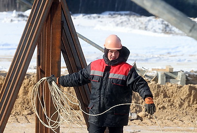В Гомельской области возводят самый крупный в Беларуси свиноводческий комплекс