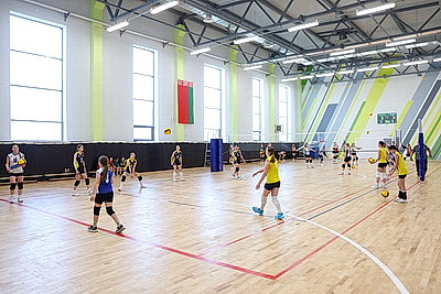 Многофункциональный спорткомплекс открыли в Ганцевичах