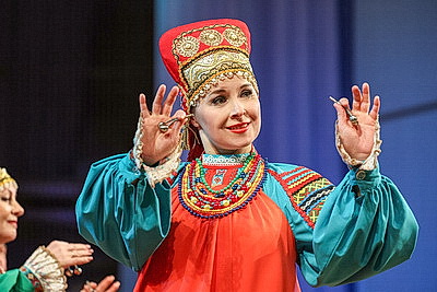 Рязанский русский народный хор выступил в Минске