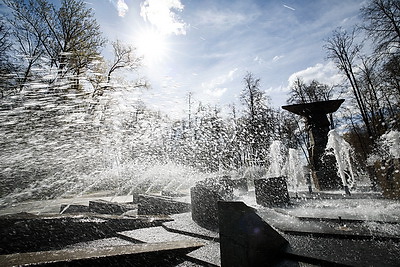 В Минске стартовал сезон фонтанов