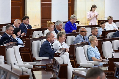 Заседание третьей сессии Палаты представителей состоялось в Минске