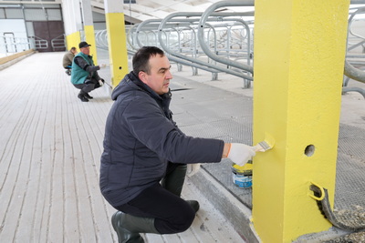 Республиканский субботник: помощь в возведении МТК оказали в Витебском районе