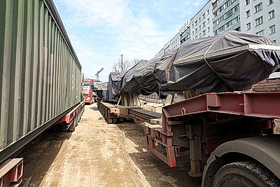Tоннелепроходческий механизированный комплекс \"Мария\" доставлен в Минск из КНР