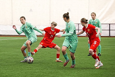 Сборная России WU-16 одержала победу над сборной Беларуси в турнире развития УЕФА