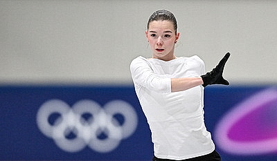 Фигурное катание: Сафонова провела тренировку перед соревнованиями на Олимпиаде