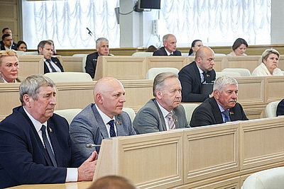 Заседание четвертой сессии Совета Республики прошло в Минске