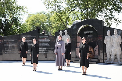 Памятную зону \"Скорбь\" открыли в Брестской крепости