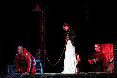 Российский театр представил спектакль \"Лада, или Радость\" на театральном форуме \"M.@rt.контакт\"