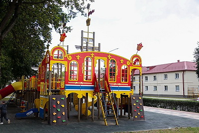 Капремонт, карусели в парке и зарядные станции. В Дзержинске завершается подготовка к \"Дажынкам\"