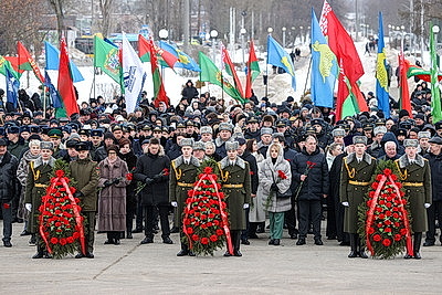 В Гомеле прошел митинг в честь 37-й годовщины вывода советских войск из Афганистана