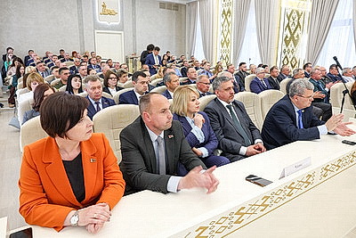 Пархамовича представили гомельской вертикали в должности председателя горисполкома
