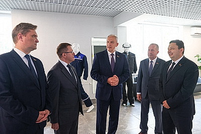 Сергеенко встретился с трудовым коллективом ГПО \"Минскстрой\" в преддверии Дня строителя