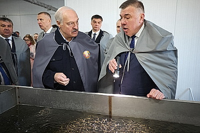 Лукашенко совершил рабочую поездку в Могилевскую область