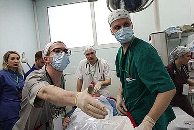 Операция \"Спасение\". Олимпиада по анестезиологии и реаниматологии для студентов-медиков прошла в Минске