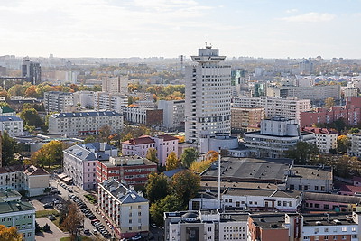 Осенний Минск. Виды с высоты