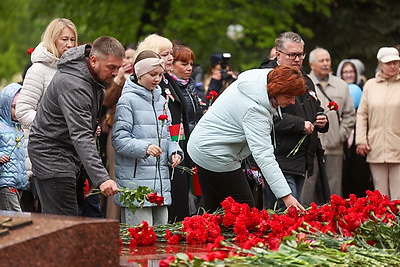 Празднование Дня Победы в Гродно
