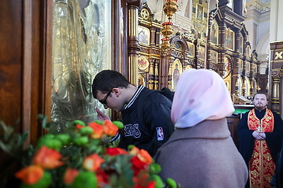 Экскурсию в Свято-Покровский кафедральный собор организовали для незрячих гродненцев