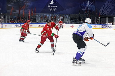 Хоккейная команда Президента выиграла у сборной Гродненской области в поединке РХЛ