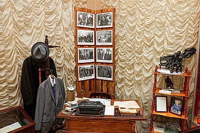 К 105-летию Ивана Шамякина: в Добрушском краеведческом музее воссоздали рабочий кабинет народного писателя Беларуси