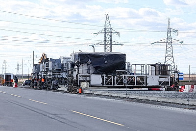 В Могилевской области проходит реконструкция трассы Р122 Могилев-Чаусы