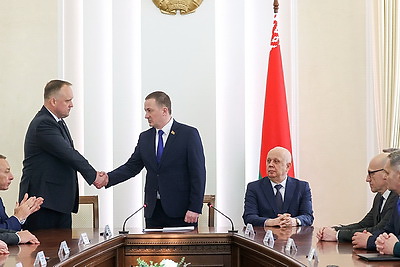 Турчин представил коллективу Аппарата Совета Министров нового вице-премьера