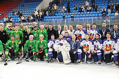 Сборная Брестской области выиграла бронзу республиканских соревнований по хоккею среди любительских команд