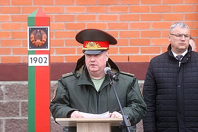 На самом южном рубеже. Новый комплекс пограничной заставы \"Гдень\" открыли в Брагинском районе