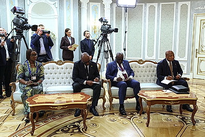 Встреча президентов Беларуси и Ганы проходит в Минске