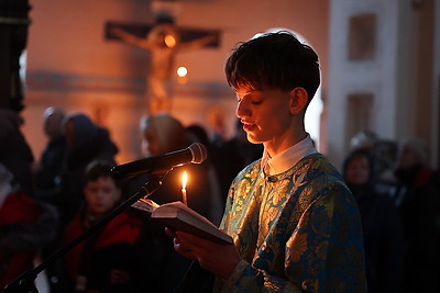 Православные верующие отпраздновали Сретение Господне