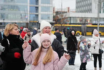 Рождественские празднования \"Колядки. Время чудес и веселья\" прошли в Минске