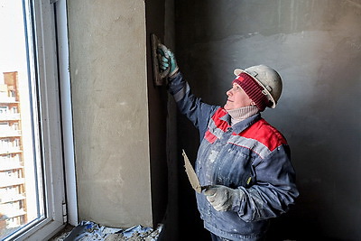 Новый реанимационно-хирургический корпус Витебской областной больницы построен на 84%