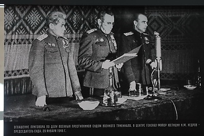 \"Приговор истории\". Экспозиция к 80-летию Минского судебного процесса представлена в Музее истории ВОВ