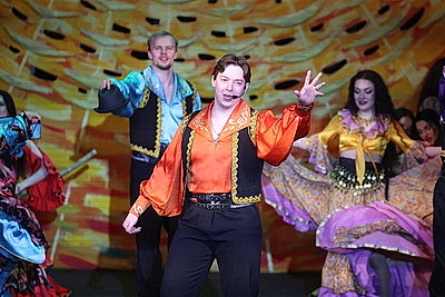 Премьеру музыкального спектакля \"Ночь Земфиры\" представил зрителям Гродненский драмтеатр