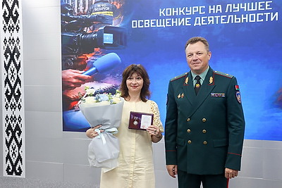 \"За оперативность и объективность\". БЕЛТА удостоена наград творческого конкурса МЧС