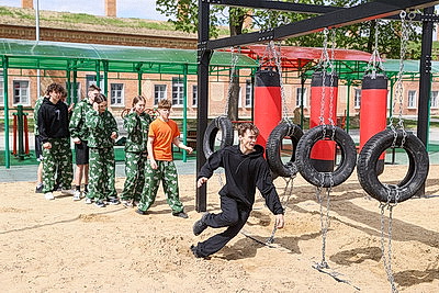 Юные патриоты Брестчины соревнуются в областном этапе военно-патриотической игры \"Орленок-2026\"