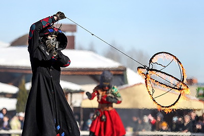 В Минском зоопарке прошла \"Медвежья Масленица\"