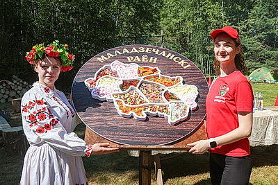 В Березинском районе проходит областной фестиваль #TourFest