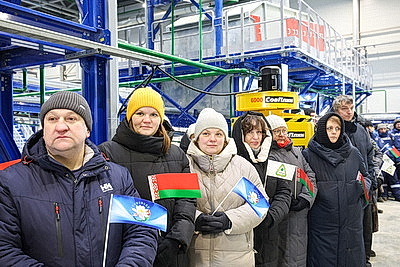 Для экономики и экологии. Под Новополоцком открыли комплекс по обращению с отходами