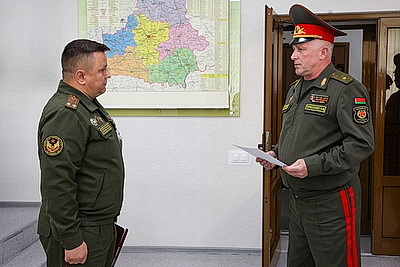 Проверка боеготовности ВС продолжается в одном из танковых батальонов 19-й отдельной гвардейской мехбригады