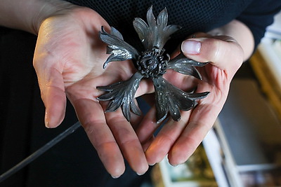 Расширяя границы возможного. Женщина-кузнец превращает металл в произведения искусства