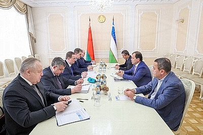 Турчин провел встречу с делегацией деловых кругов Узбекистана