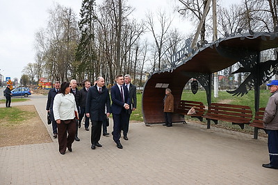 Кушнаренко ознакомился с ходом подготовки Дзержинска к \"Дажынкам\"