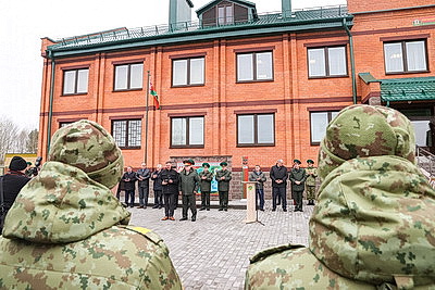 На самом южном рубеже. Новый комплекс пограничной заставы \"Гдень\" открыли в Брагинском районе