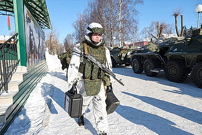 Внезапная проверка боеготовности проходит в 103-й Витебской воздушно-десантной бригаде