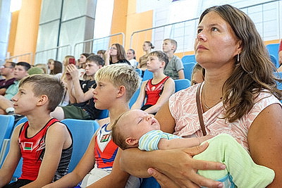 Кубок Беларуси по прыжкам на батуте стартовал в Витебске