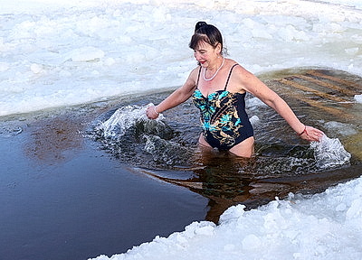 Гомельские моржи готовятся к состязаниям на Кубке СНГ