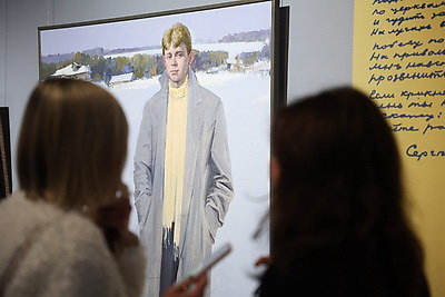 В Минске открылась выставка \"Есенин. Бесконечная легенда\"