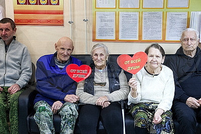 Всегда рады гостям. Браславский социальный пансионат \"Озерный\" принял акцию \"От всей души\"