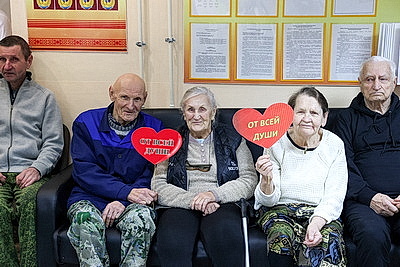 Всегда рады гостям. Браславский социальный пансионат \"Озерный\" принял акцию \"От всей души\"